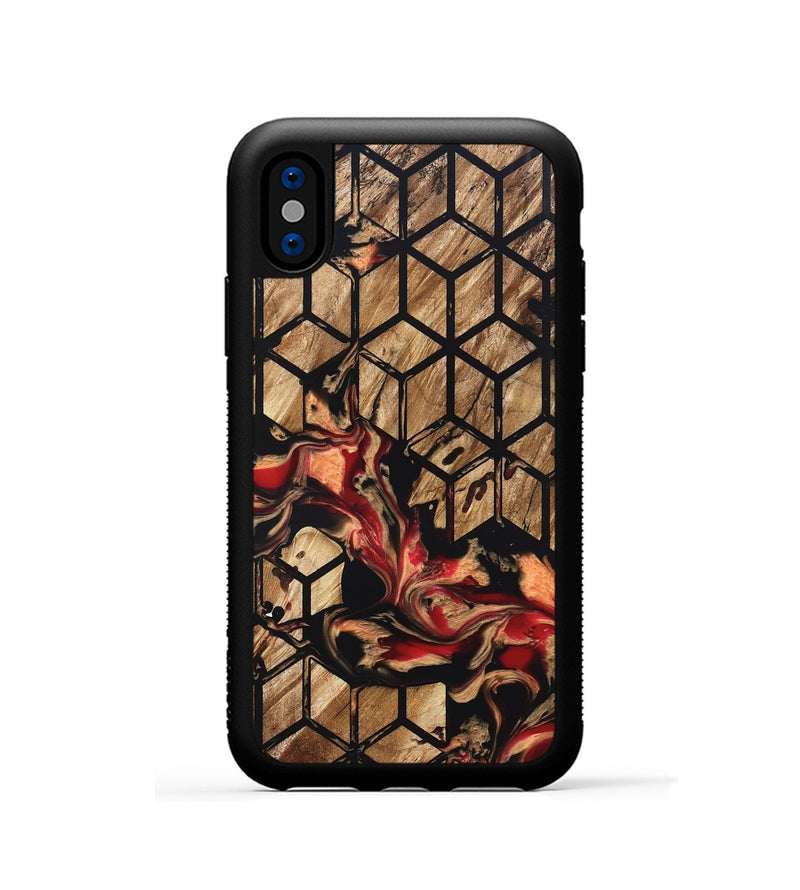 iPhone Xs Wood Phone Case - Jacey (Pattern, 822271)