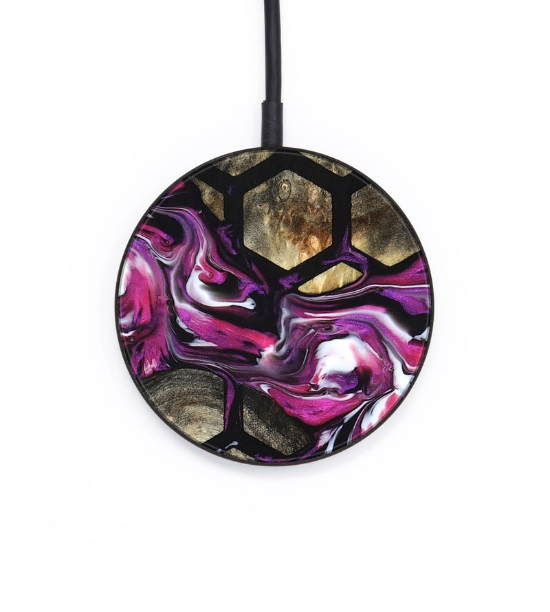 Circle Wood Wireless Charger - Nedra (Pattern, 822273)