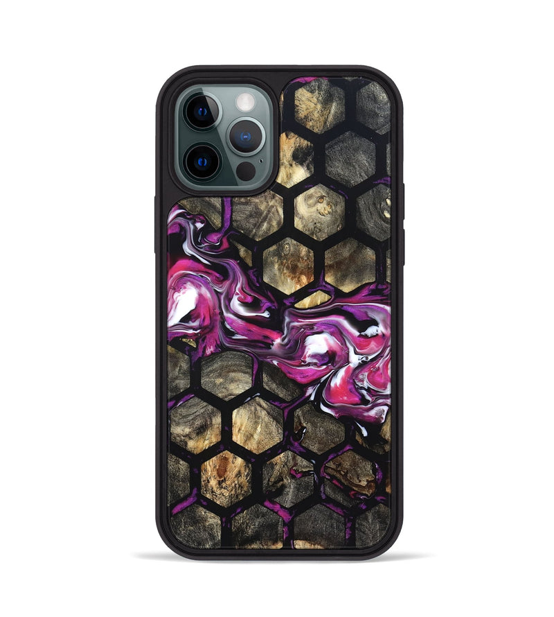 iPhone 12 Pro Wood Phone Case - Nedra (Pattern, 822273)