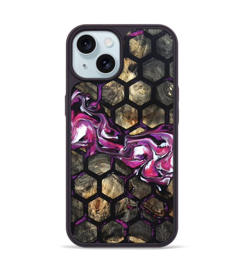 iPhone 15 Wood Phone Case - Nedra (Pattern, 822273)