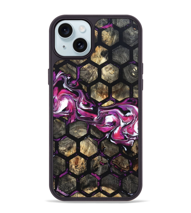 iPhone 15 Plus Wood Phone Case - Nedra (Pattern, 822273)
