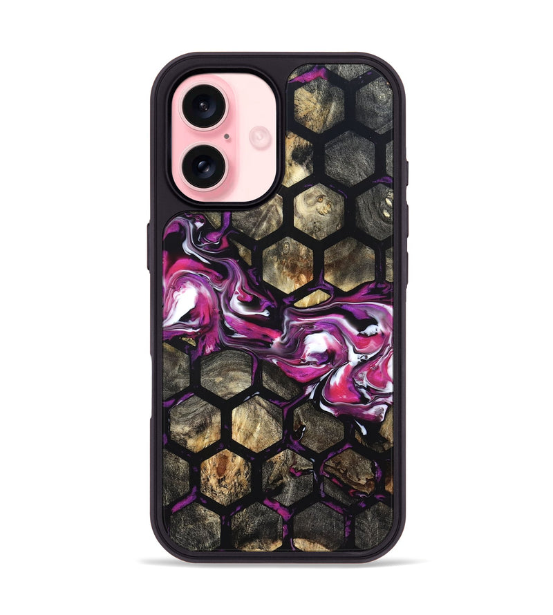 iPhone 16 Wood Phone Case - Nedra (Pattern, 822273)