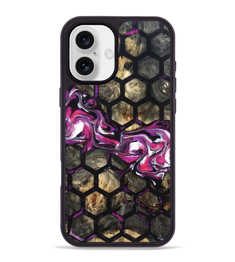 iPhone 16 Plus Wood Phone Case - Nedra (Pattern, 822273)