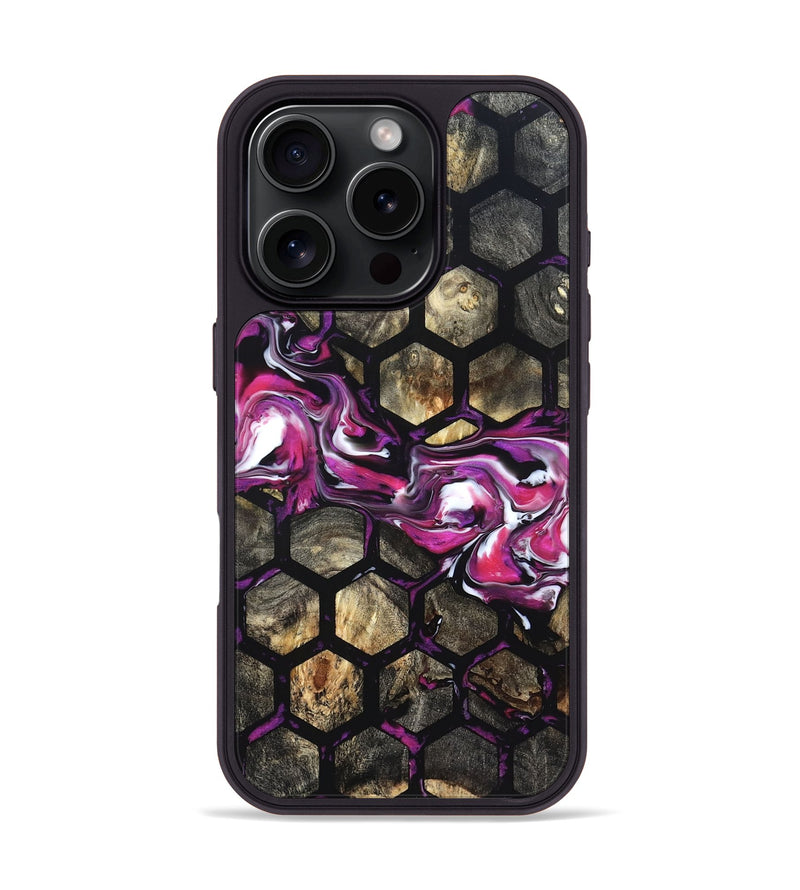 iPhone 16 Pro Wood Phone Case - Nedra (Pattern, 822273)