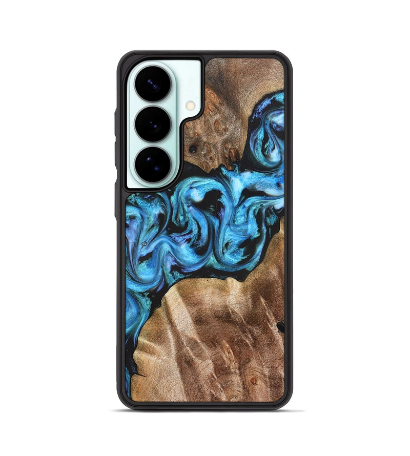 Galaxy S26 Wood Phone Case - Chester (Blue, 822275)