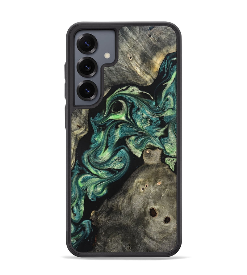 Galaxy S25 Plus Wood Phone Case - Shelbi (Green, 822276)