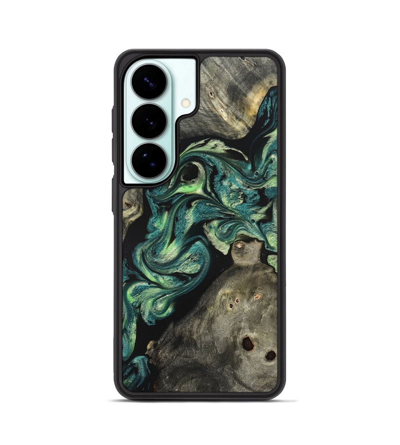 Galaxy S26 Wood Phone Case - Shelbi (Green, 822276)