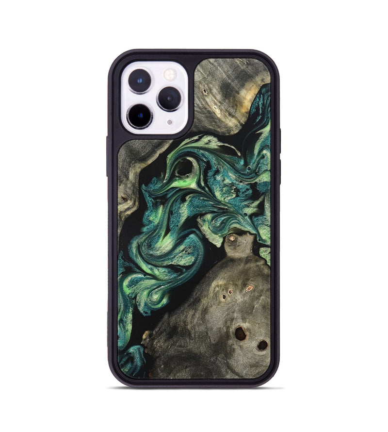 iPhone 11 Pro Wood Phone Case - Shelbi (Green, 822276)