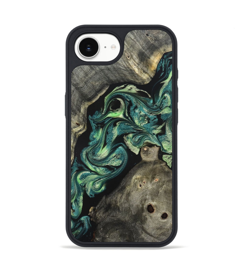 iPhone 17e Wood Phone Case - Shelbi (Green, 822276)