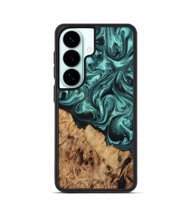 Galaxy S26 Wood Phone Case - Danita (Green, 822277)