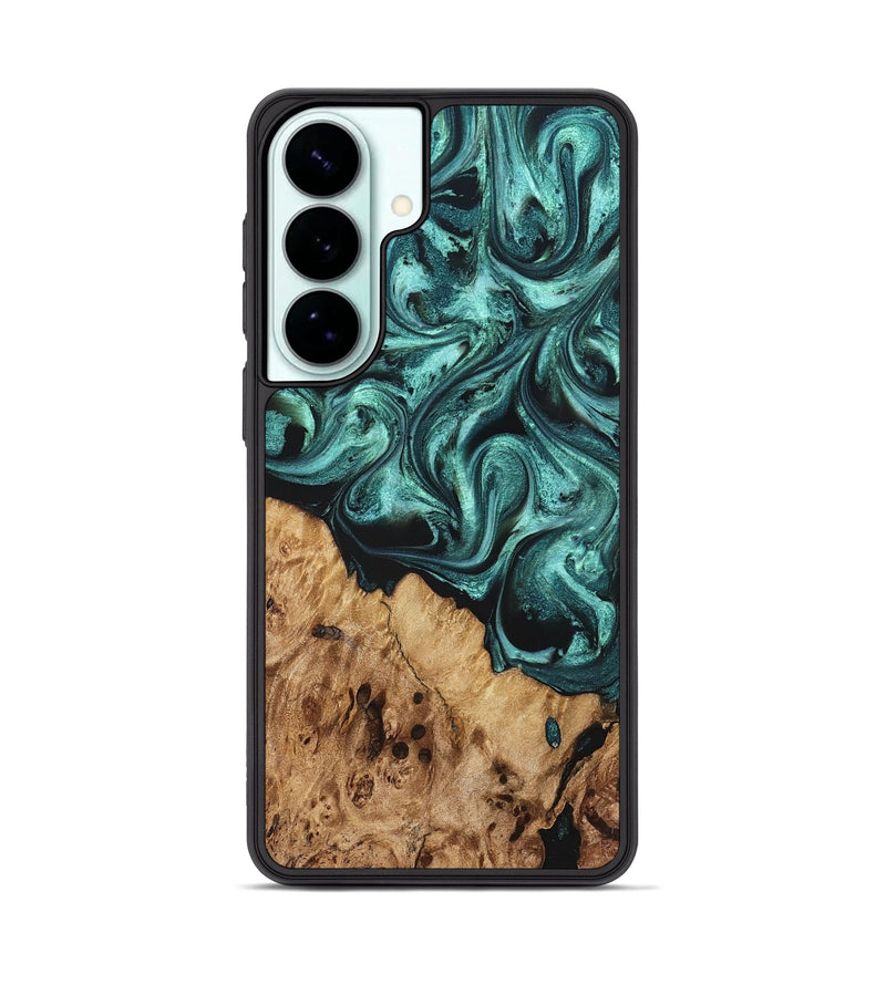 Galaxy S26 Plus Wood Phone Case - Danita (Green, 822277)