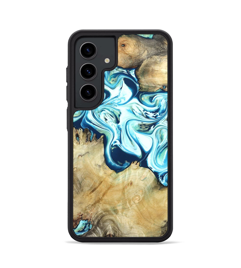 Galaxy S24 Wood Phone Case - Ned (Blue, 822278)