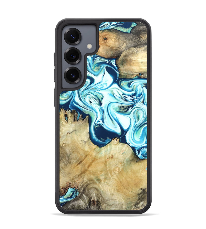 Galaxy S25 Plus Wood Phone Case - Ned (Blue, 822278)