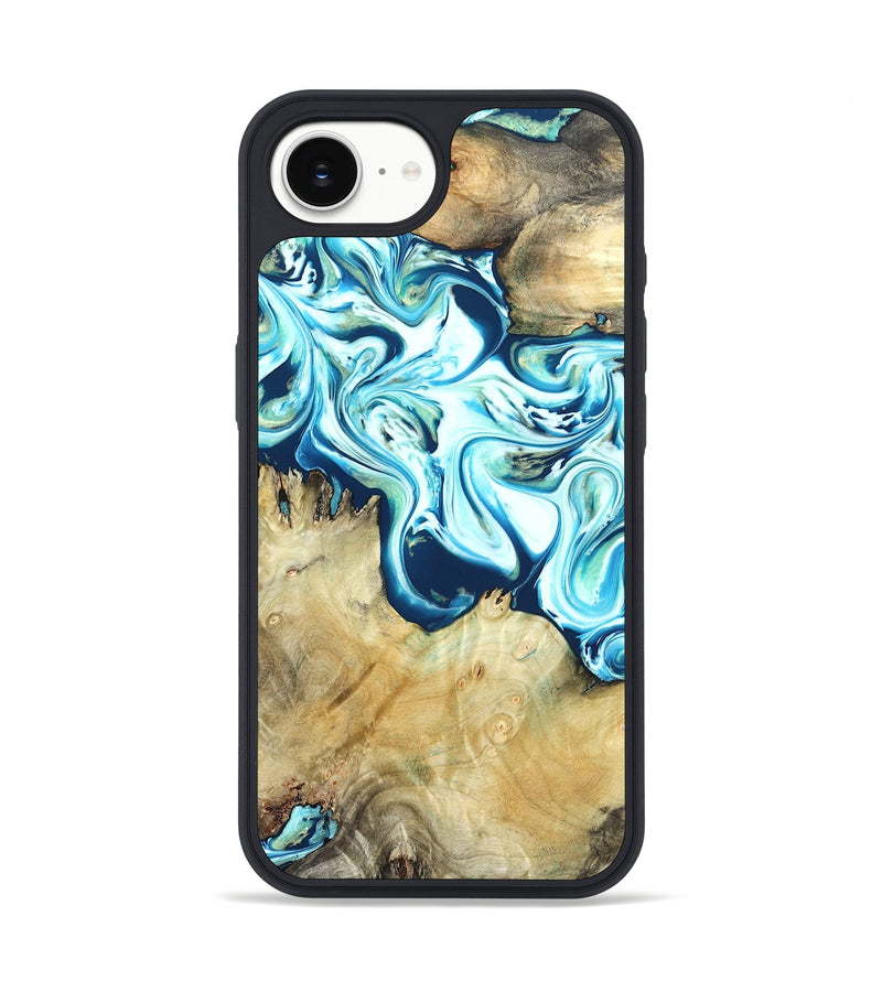 iPhone 17e Wood Phone Case - Ned (Blue, 822278)