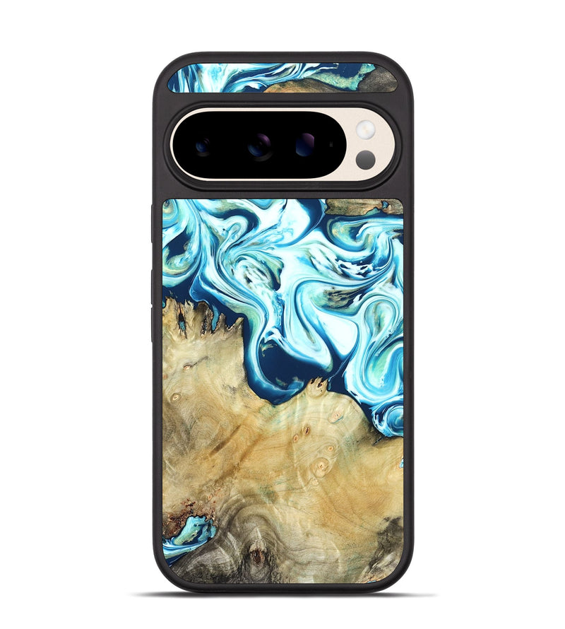 Pixel 10 Wood Phone Case - Ned (Blue, 822278)