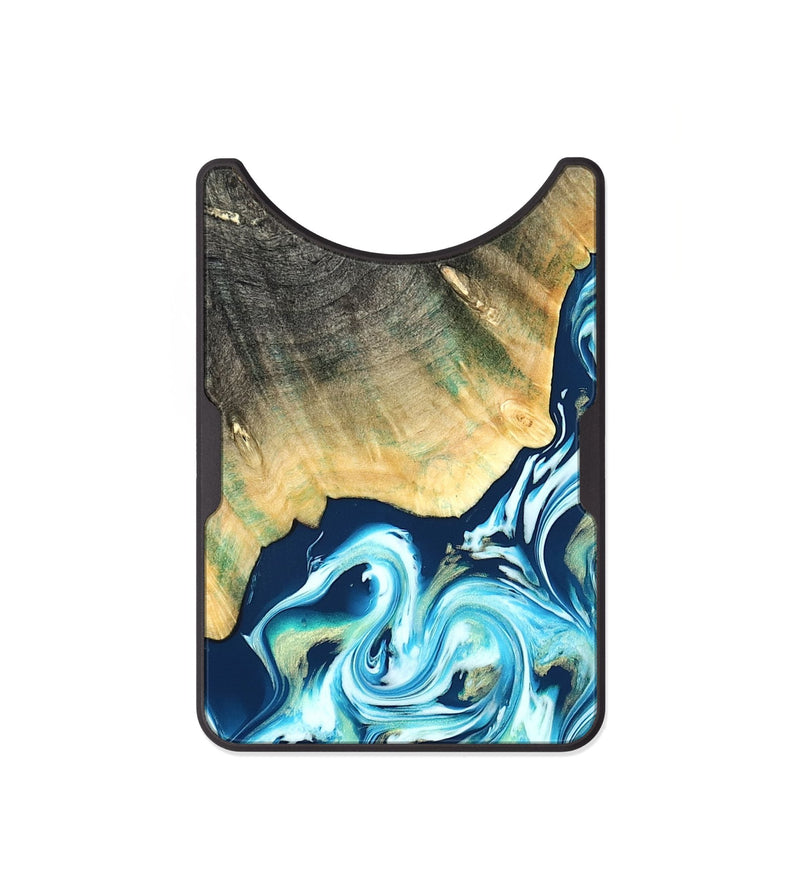 Alloy Wood Wallet - Syreeta (Blue, 822279)