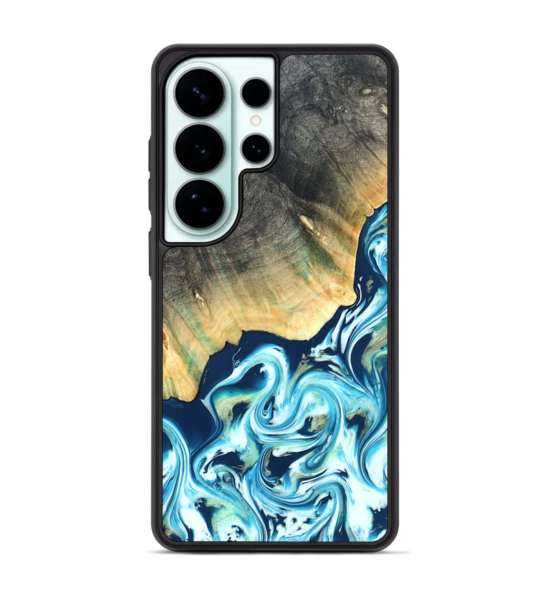 Galaxy S26 Ultra Wood Phone Case - Syreeta (Blue, 822279)