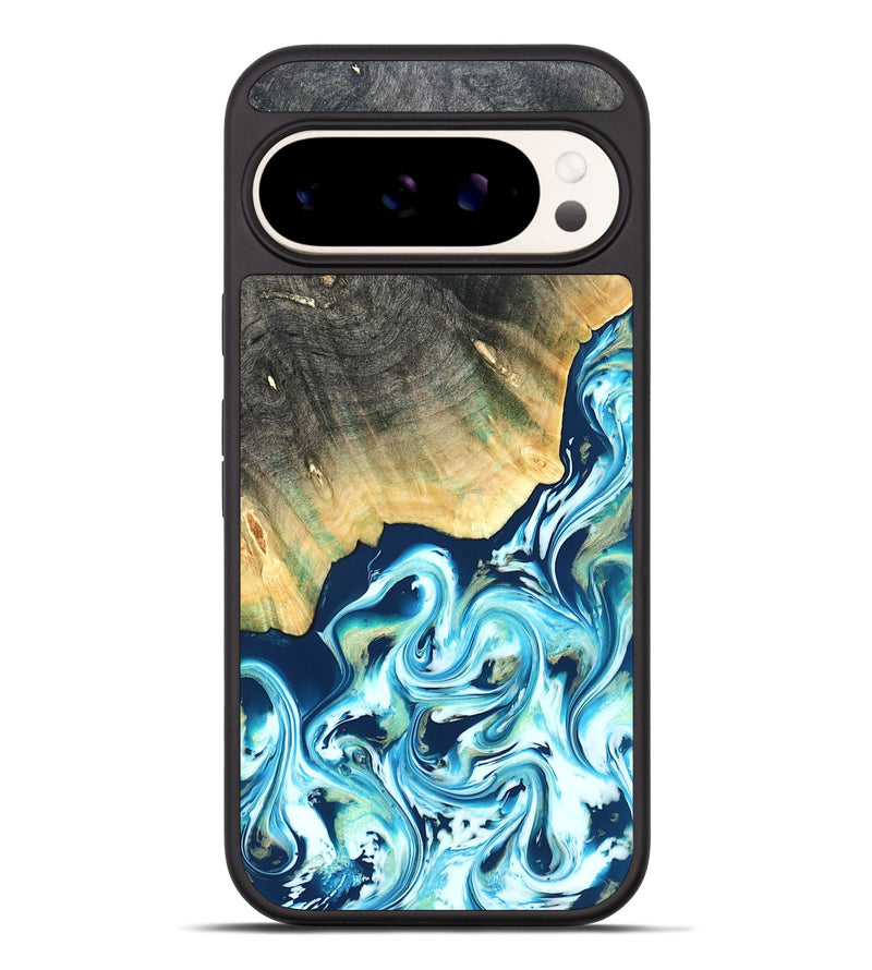 Pixel 9 Pro XL Wood Phone Case - Syreeta (Blue, 822279)