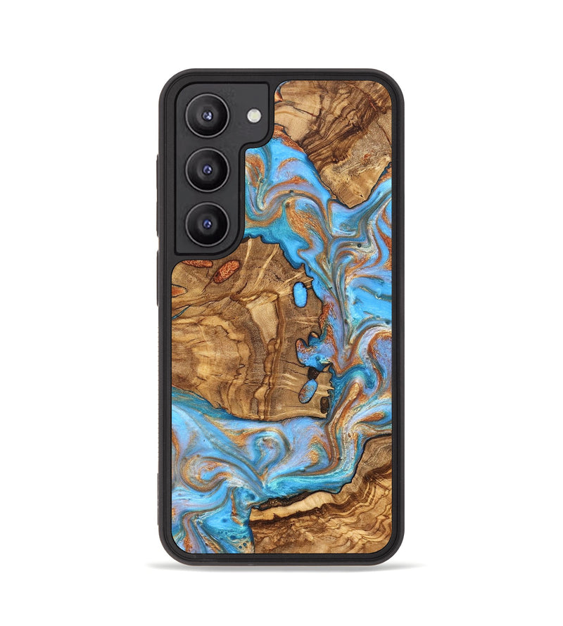 Galaxy S23 Wood Phone Case - Barney (Ancient Olive, 822281)