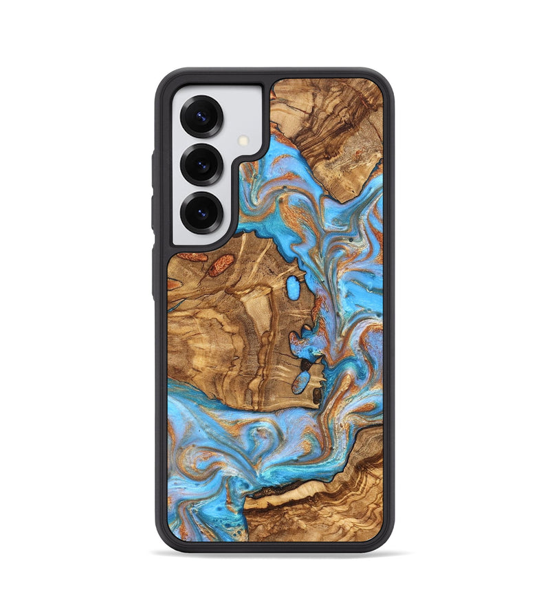 Galaxy S25 Wood Phone Case - Barney (Ancient Olive, 822281)