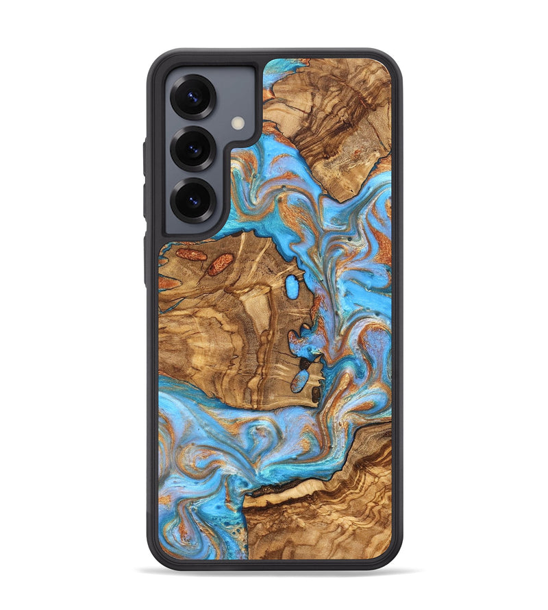 Galaxy S25 Plus Wood Phone Case - Barney (Ancient Olive, 822281)