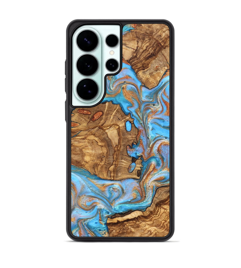 Galaxy S26 Ultra Wood Phone Case - Barney (Ancient Olive, 822281)