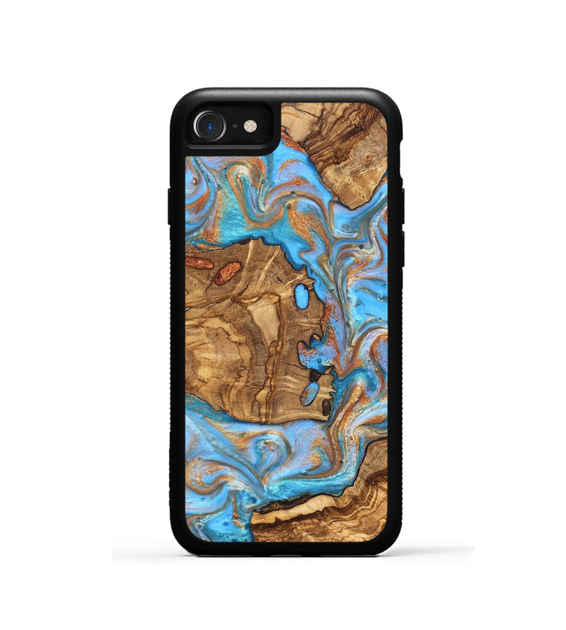 iPhone SE Wood Phone Case - Barney (Ancient Olive, 822281)