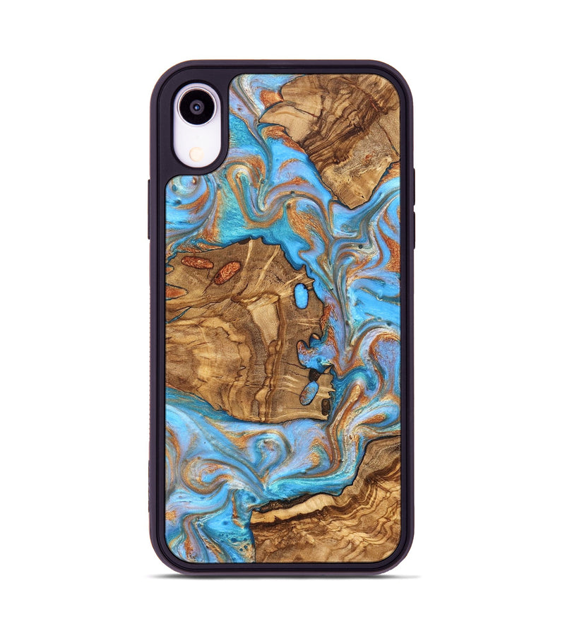 iPhone Xr Wood Phone Case - Barney (Ancient Olive, 822281)