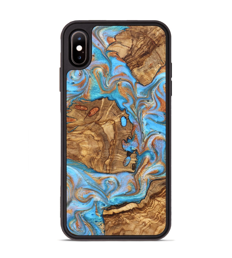 iPhone Xs Max Wood Phone Case - Barney (Ancient Olive, 822281)