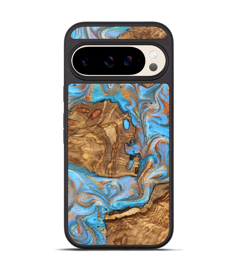 Pixel 10 Wood Phone Case - Barney (Ancient Olive, 822281)