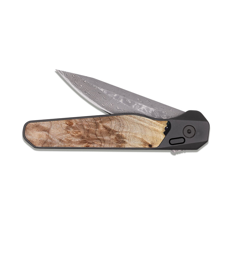 EDC Dark Damascus Wood Pocket Knife - Dianna (Cosmos, 822285)