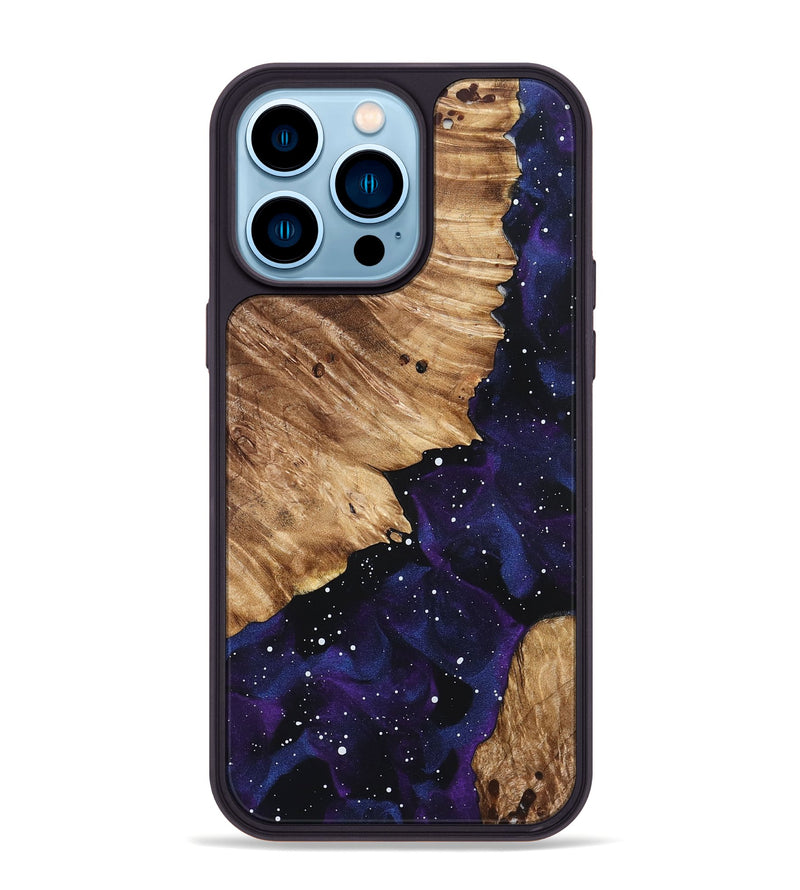 iPhone 14 Pro Max Wood Phone Case - Kari (Cosmos, 822292)