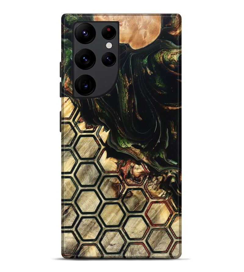 Galaxy S22 Ultra Wood Live Edge Phone Case - Tamiko (Pattern, 822309)