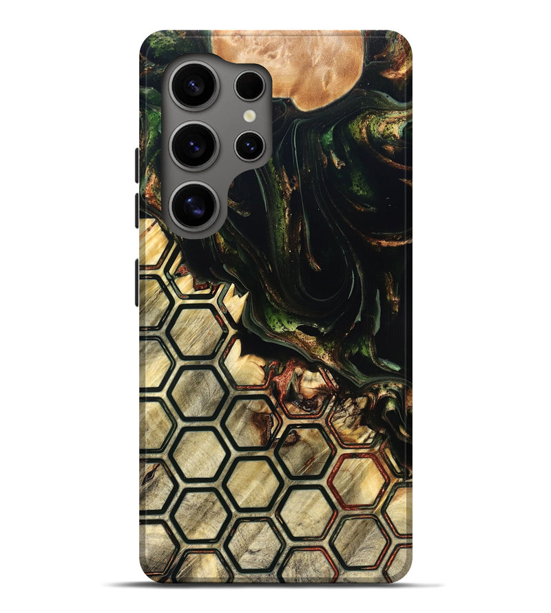 Galaxy S25 Ultra Wood Live Edge Phone Case - Tamiko (Pattern, 822309)
