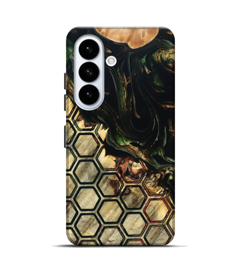 Galaxy S26 Wood Live Edge Phone Case - Tamiko (Pattern, 822309)