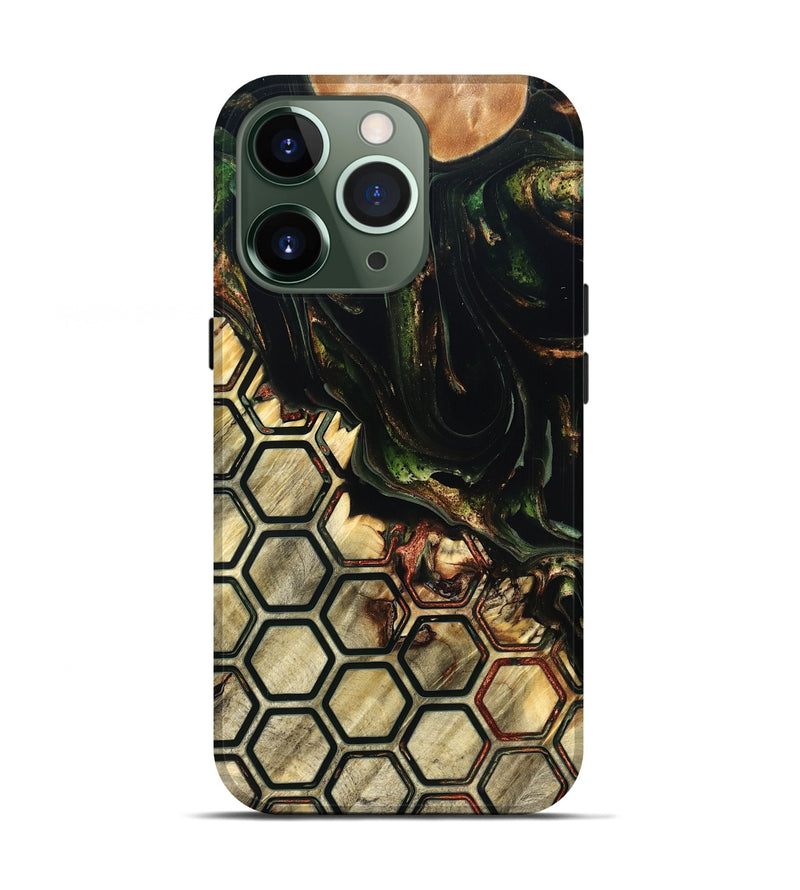 iPhone 13 Pro Wood Live Edge Phone Case - Tamiko (Pattern, 822309)