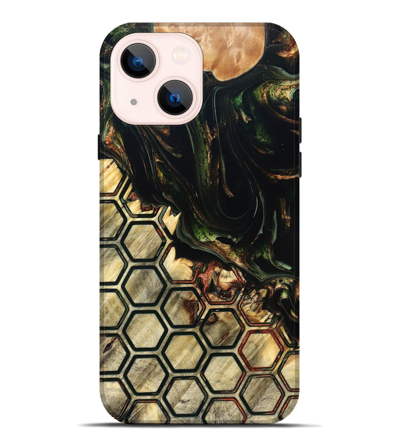 iPhone 14 Plus Wood Live Edge Phone Case - Tamiko (Pattern, 822309)