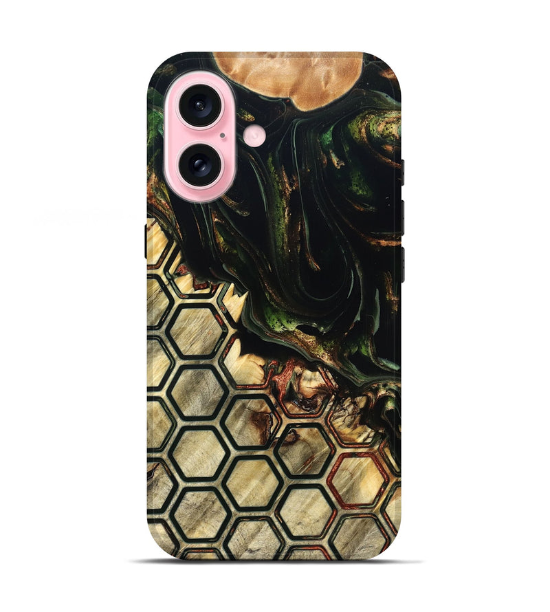 iPhone 17 Wood Live Edge Phone Case - Tamiko (Pattern, 822309)