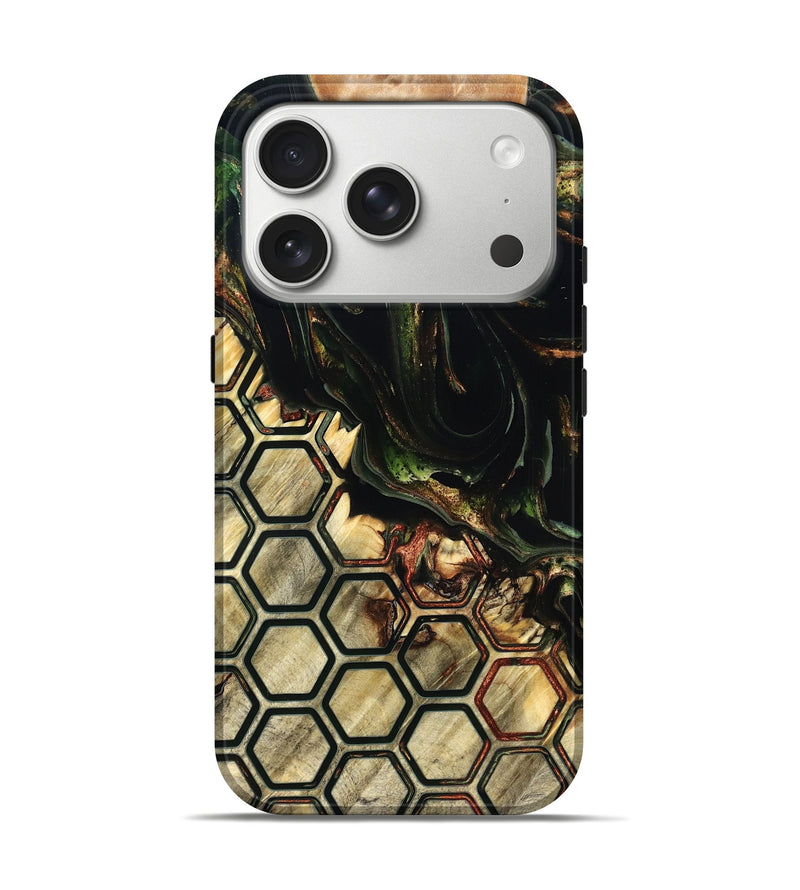 iPhone 17 Pro Wood Live Edge Phone Case - Tamiko (Pattern, 822309)