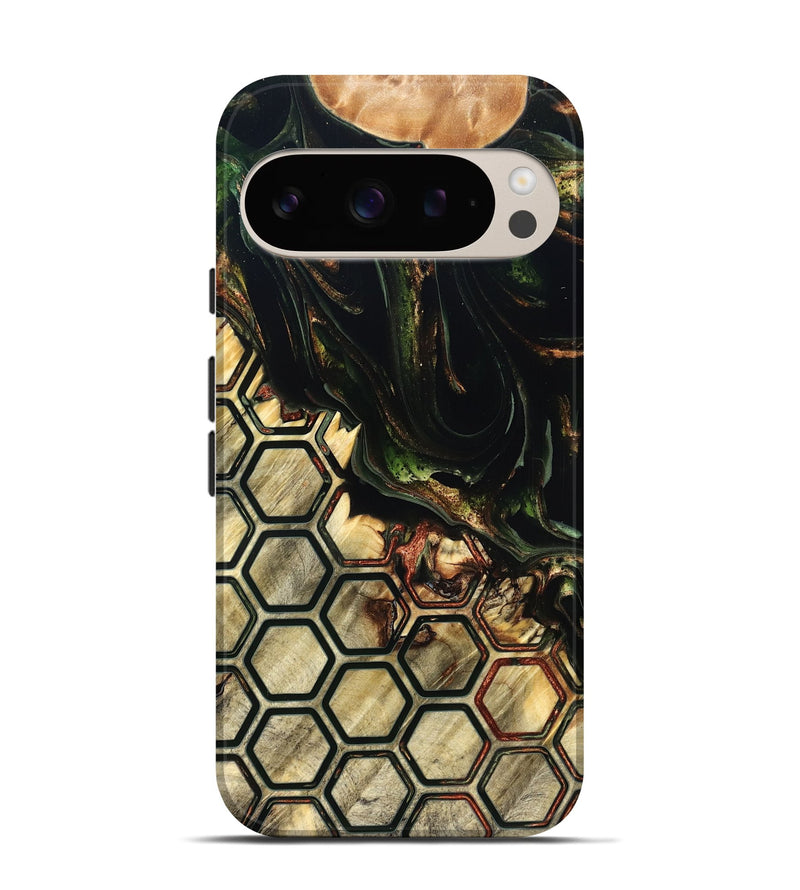 Pixel 9 Wood Live Edge Phone Case - Tamiko (Pattern, 822309)