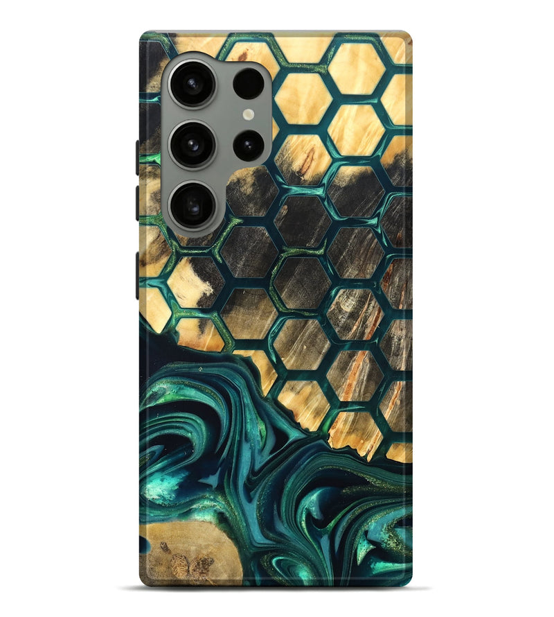 Galaxy S24 Ultra Wood Live Edge Phone Case - Chaya (Pattern, 822310)