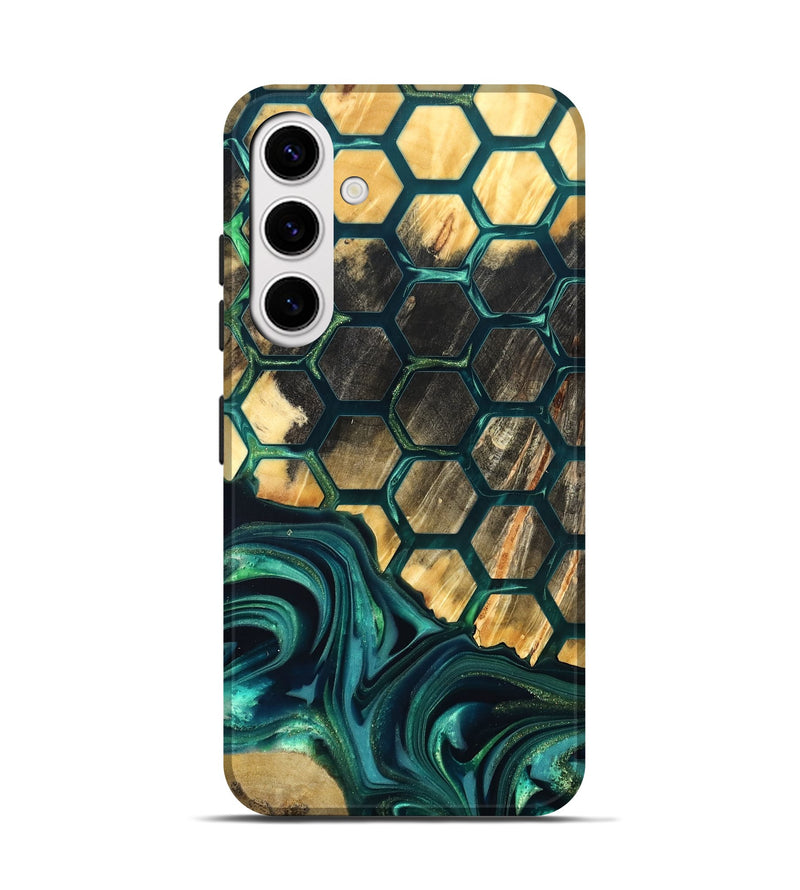 Galaxy S25 Wood Live Edge Phone Case - Chaya (Pattern, 822310)