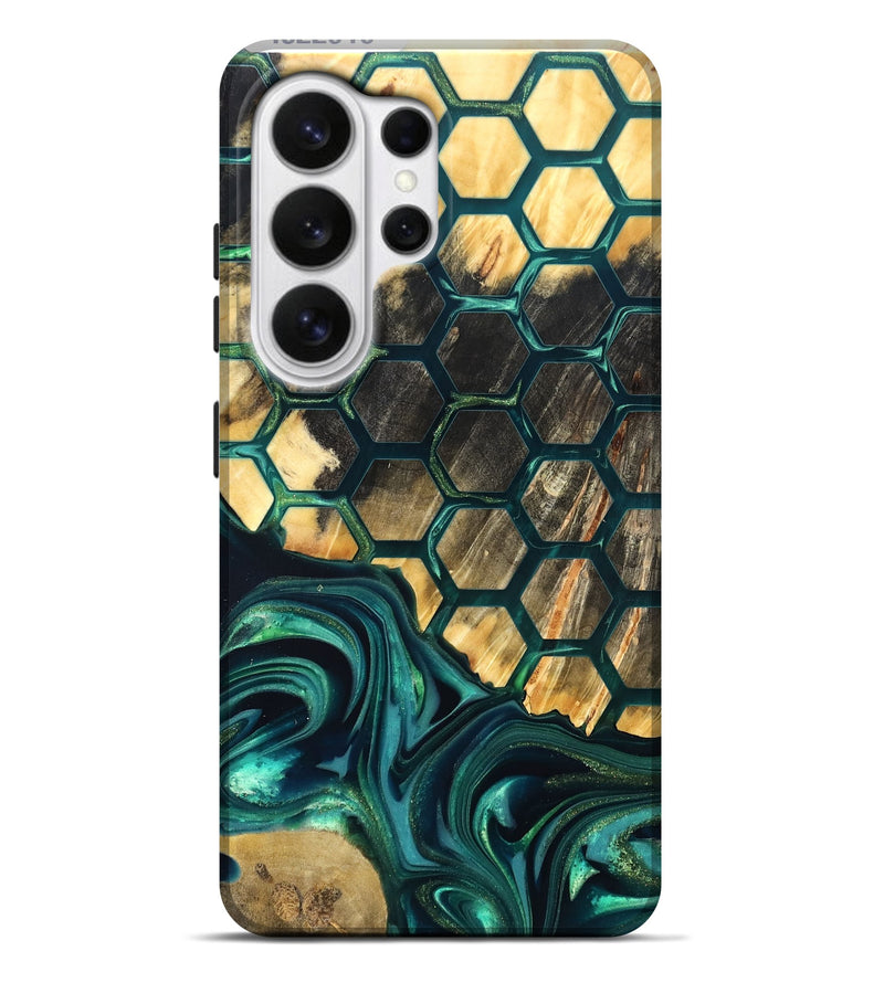 Galaxy S26 Ultra Wood Live Edge Phone Case - Chaya (Pattern, 822310)