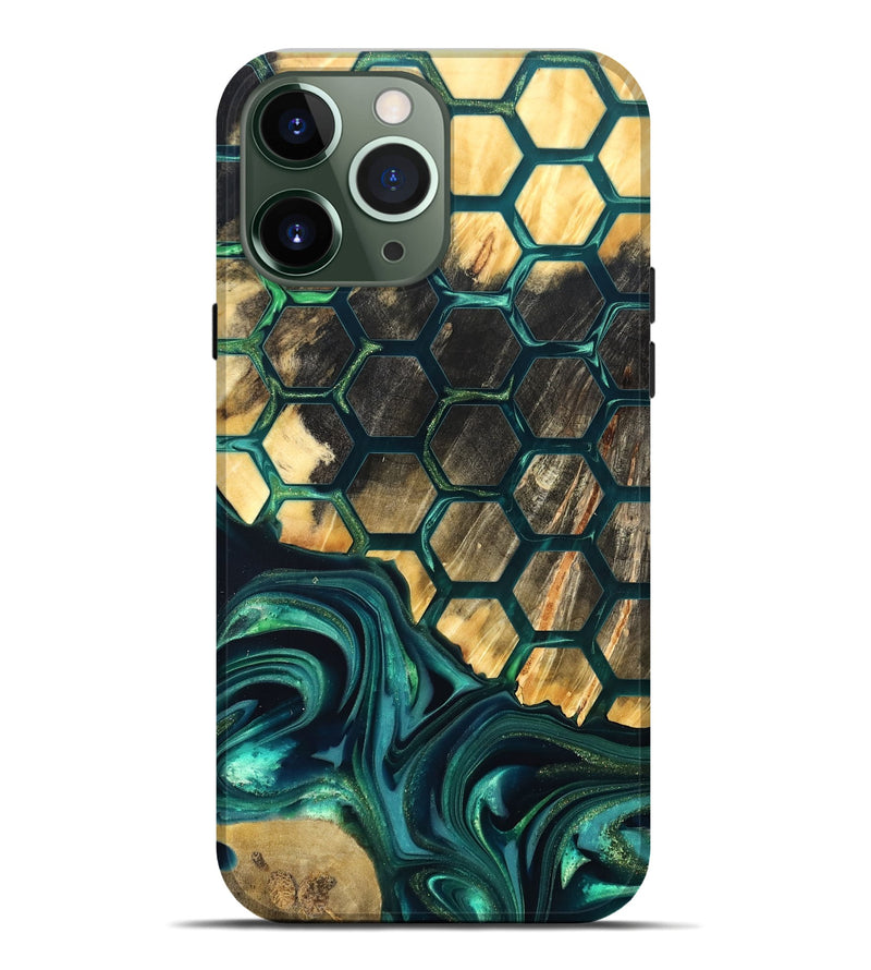 iPhone 13 Pro Max Wood Live Edge Phone Case - Chaya (Pattern, 822310)