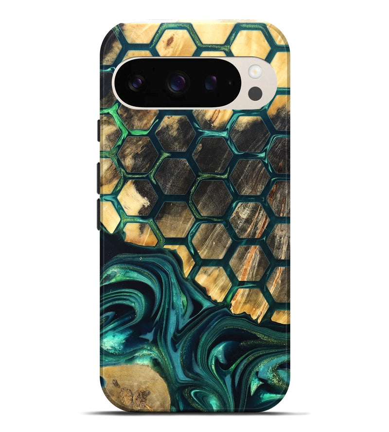 Pixel 10 Pro XL Wood Live Edge Phone Case - Chaya (Pattern, 822310)