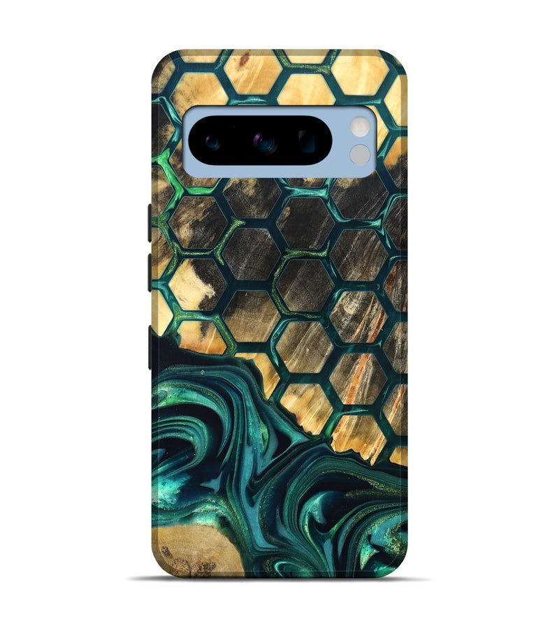 Pixel 8 Pro Wood Live Edge Phone Case - Chaya (Pattern, 822310)