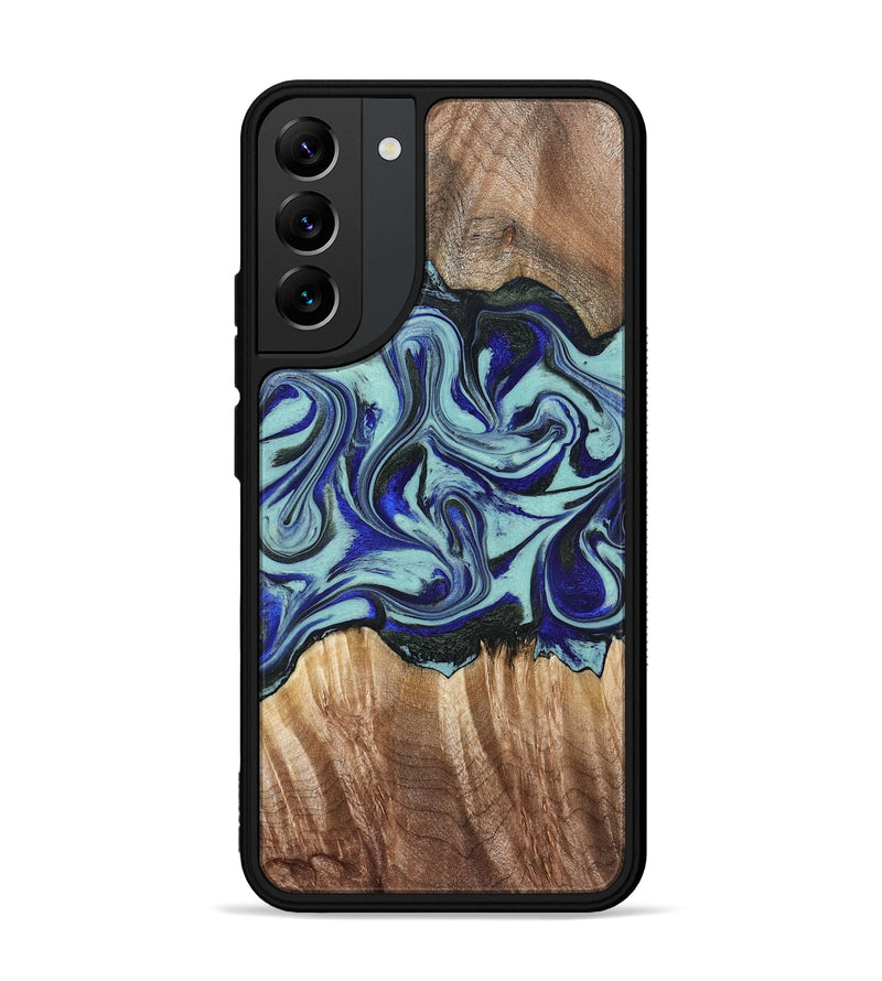 Galaxy S22 Plus Wood Phone Case - Idella (Green, 822319)