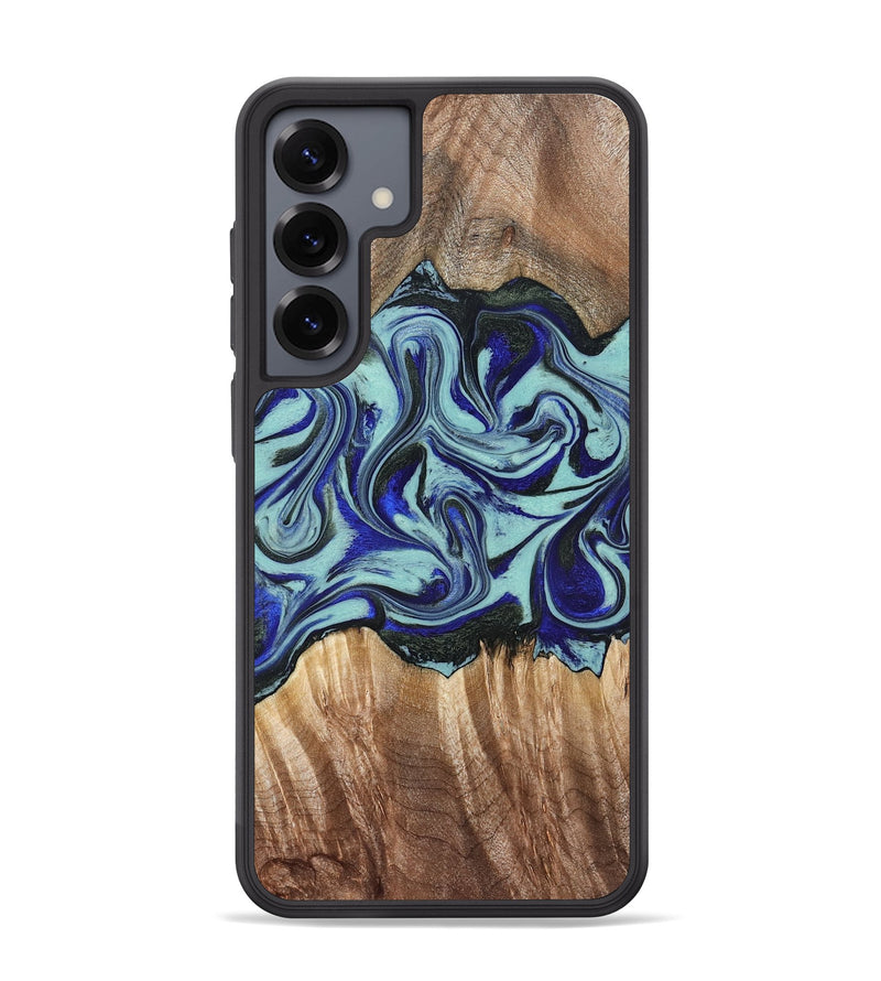 Galaxy S25 Plus Wood Phone Case - Idella (Green, 822319)