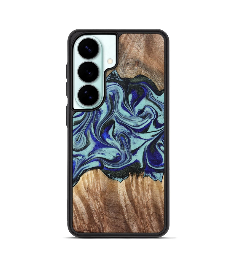 Galaxy S26 Wood Phone Case - Idella (Green, 822319)