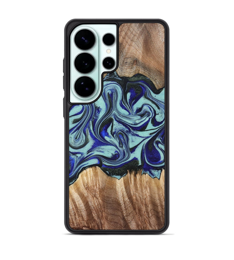 Galaxy S26 Ultra Wood Phone Case - Idella (Green, 822319)